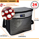 Bolsa Térmica para Almoço 7/24 Litros Bolsa Transversal Compacta Armazenamento Prático com Isolamento Térmico para Viagem