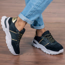 Tênis esportivo feminino GuGi Fiorella, leve, para caminhada, modelo 622-GG