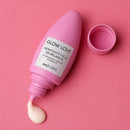 Hidratante facial de melancia Glow Love 60g Max Love - com ácido hialurônico, niacinamida e vitamina E