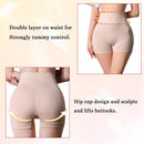 Short Calcinha Encolhe e Diminui Barriga Feminino Cintura Alta Modelador De Cintura Tecido Fitness