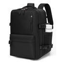 Mochila de viagem feminina, mochila multifuncional masculina reforçada, impermeável e expansível para notebook.