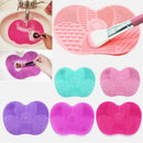 Tapete de Limpeza de Silicone para Maquiagem Ferramenta para Lavar Pincéis Pincéis de Sombra e Base Limpos
