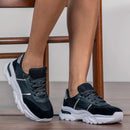 Tênis esportivo feminino GuGi Fiorella, leve, para caminhada, modelo 622-GG