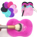 Tapete de Limpeza de Silicone para Maquiagem Ferramenta para Lavar Pincéis Pincéis de Sombra e Base Limpos