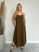 Vestido Long Strut Deza