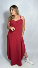 Vestido Long Strut Deza
