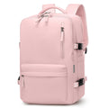 Mochila de viagem feminina, mochila multifuncional masculina reforçada, impermeável e expansível para notebook.