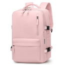 Mochila de viagem feminina, mochila multifuncional masculina reforçada, impermeável e expansível para notebook.
