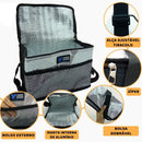 Bolsa Térmica para Almoço 7/24 Litros Bolsa Transversal Compacta Armazenamento Prático com Isolamento Térmico para Viagem