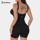 Kit 2 Macacão Esportivo Academy Yoga Levanta Bumbum