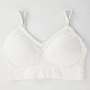 Sutiã feminino sem costura, secagem rápida, respirável, ideal para ioga, academia, corrida, com efeito push-up e à prova de choque.