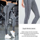 Calças de ioga Calça Legging Esportiva Academia Feminina Cintura Alta Elástica Secagem Rápida Lift Hip Sem Costura Longa Pants
