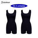 Kit 2 Macacão Esportivo Academy Yoga Levanta Bumbum