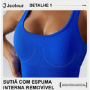 Kit 2 Macacão Esportivo Academy Yoga Levanta Bumbum