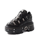 Tênis plataforma feminino/masculino estilo punk heavy metal russo para aumentar a altura (modelo Daddy Shoes).