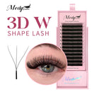 Brasil MedyLashes YY Cílios C/D/LU/M Preto/Marrom Volume Extensão de Cílios 3D/4D/5D/6D/7D/8D Cílios em forma de W para atacado