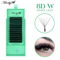 Brasil MedyLashes YY Cílios C/D/LU/M Preto/Marrom Volume Extensão de Cílios 3D/4D/5D/6D/7D/8D Cílios em forma de W para atacado
