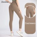 Calça de ioga feminina (1 peça), ideal para academia, conjunto de roupas femininas, calça comprida feminina, calça legging.