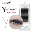 Brasil MedyLashes YY Cílios C/D/LU/M Preto/Marrom Volume Extensão de Cílios 3D/4D/5D/6D/7D/8D Cílios em forma de W para atacado