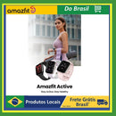 Relógio Inteligente Amazfit Active 42mm, GPS, Amazon Alexa integrada, Bluetooth, bateria com duração de até 14 dias, mais de 120 modos esportivos.