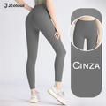 Calça de ioga feminina (1 peça), ideal para academia, conjunto de roupas femininas, calça comprida feminina, calça legging.
