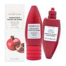 Kit completo com 5 itens: Linha Glow Love Romã Max Love