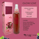 Kit completo com 5 itens: Linha Glow Love Romã Max Love