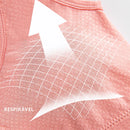 Sutiã Sem Alças Larga 2 Peças Camiseta Esportiva Feminina Roupa Íntima Confortável e Respirável